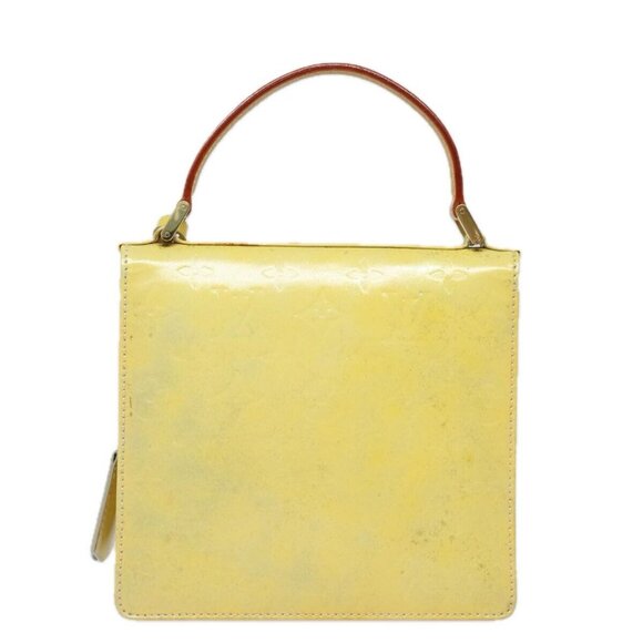 LOUIS VUITTON Monogram Vernis Spring Street Hand Bag Gris - Picture 2 of 16